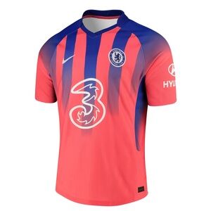 Nike Red and Blue Chelsea Jersey